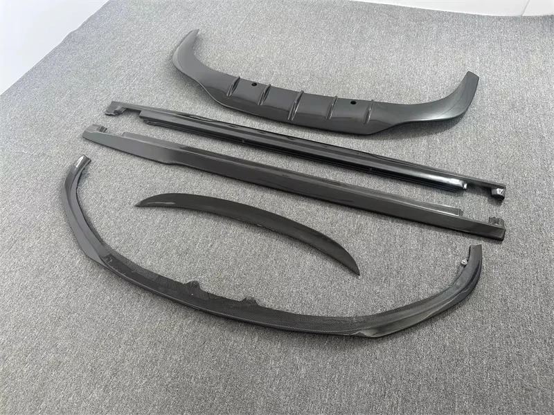 2015-2017 Car Carbon Fiber Front Lip for  Continental GT Upgrade Front Diffuser Lip Body Kit